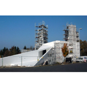 Baufortschritte - November 2012 - Kirche nach Beendigung der Beschichtungsarbeiten