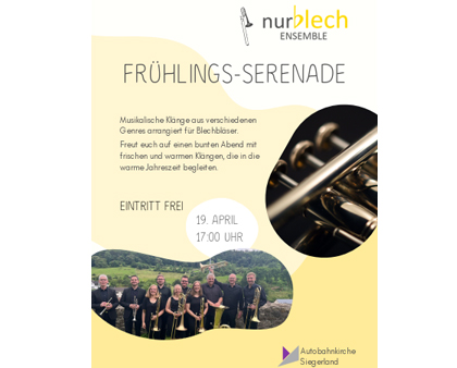 Einladung Serenade NurBlech